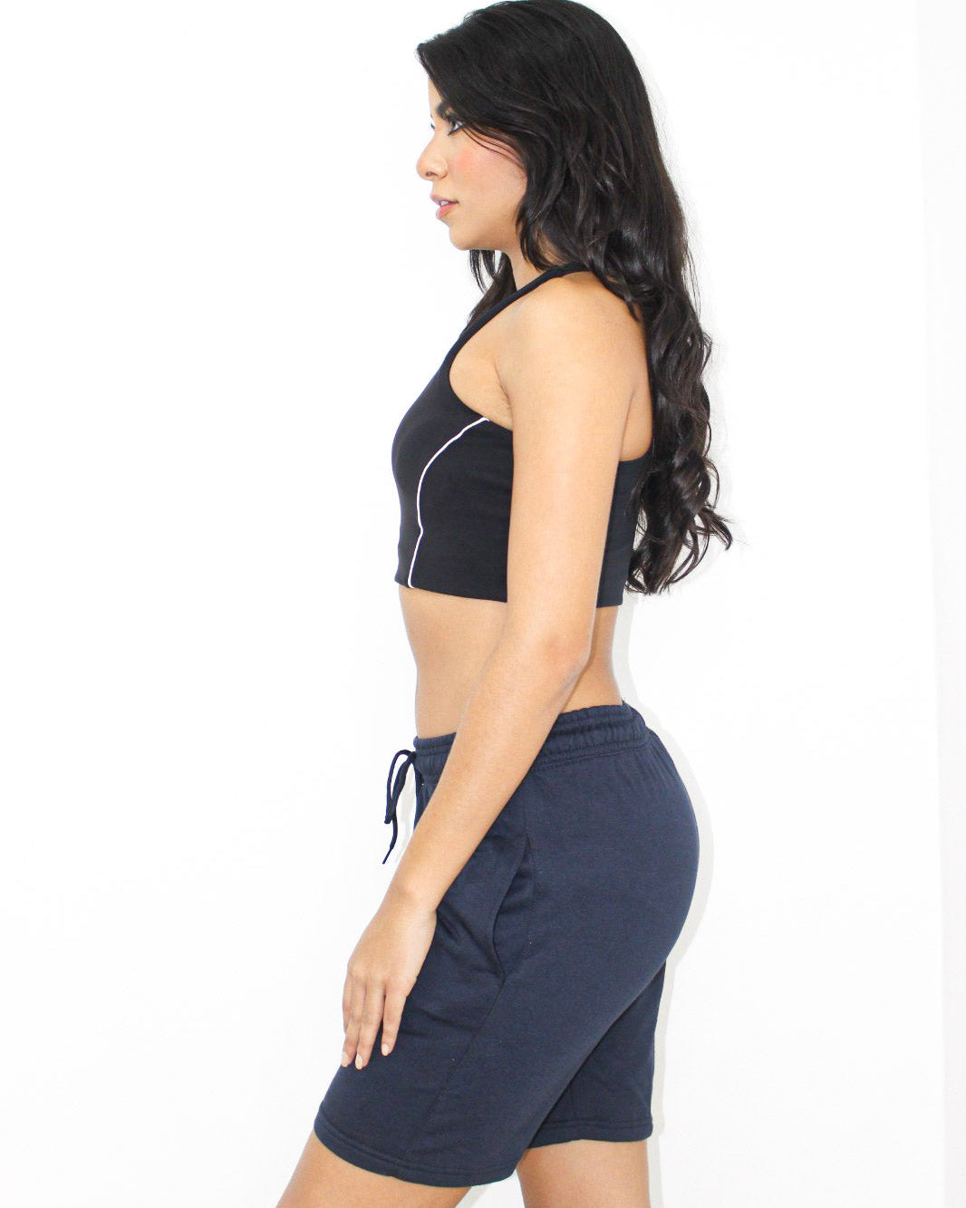 Pantaloneta mujer Azul oscuro