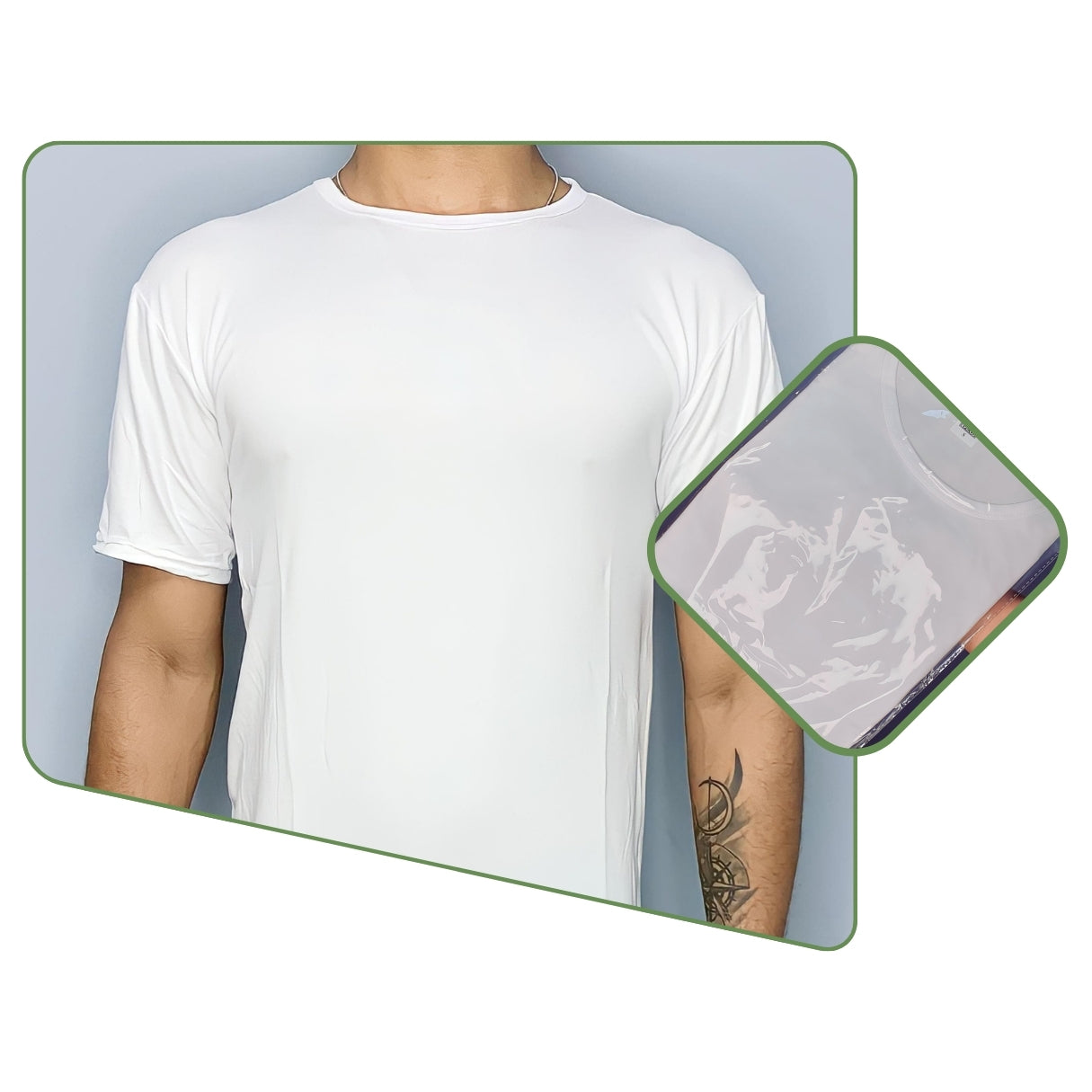 Camiseta Blanca Piel De Durazno Pack 3 Envio Gratis