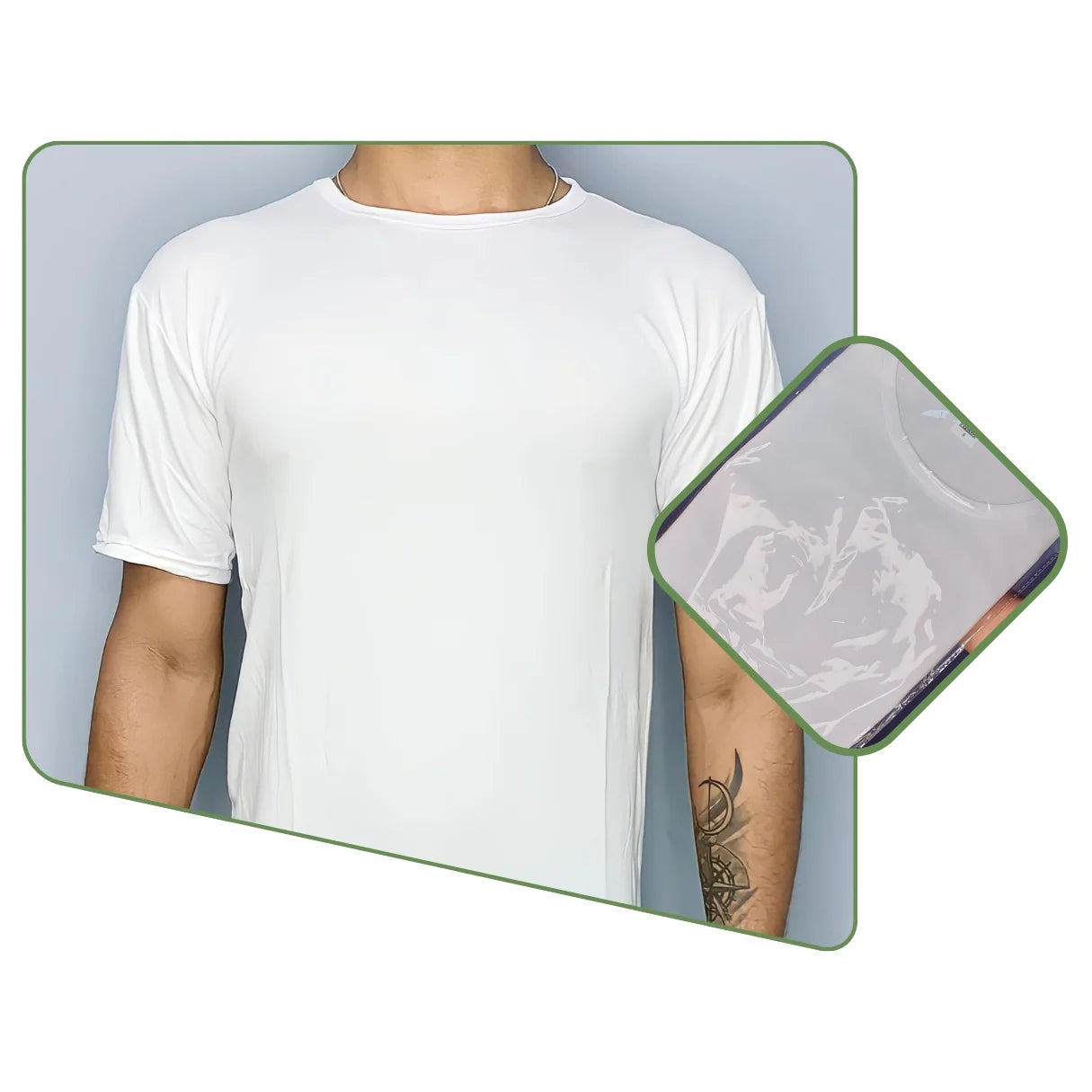 Camiseta Blanca Piel De Durazno Pack3 Envío Gratis