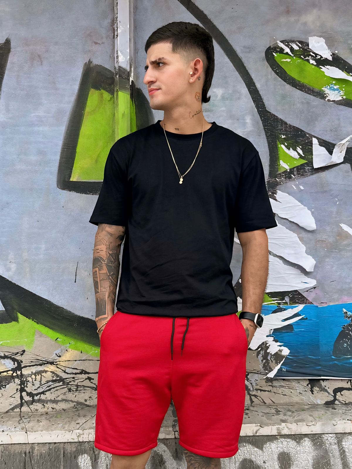 Pantaloneta Epicco  Rojo