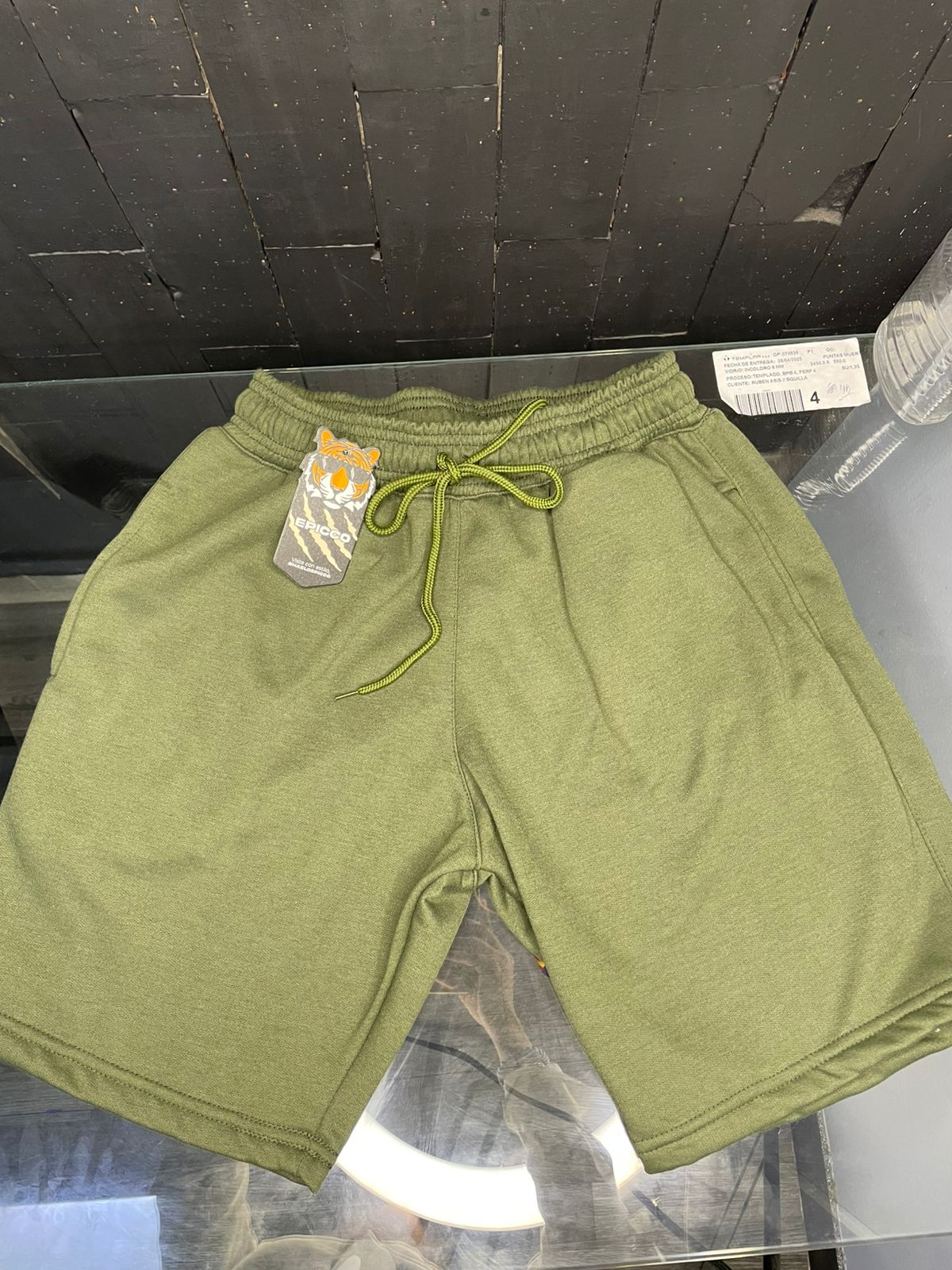 Pantaloneta Epicco Verde Militar