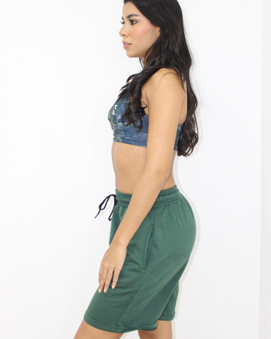 Pantaloneta mujer Verde botella