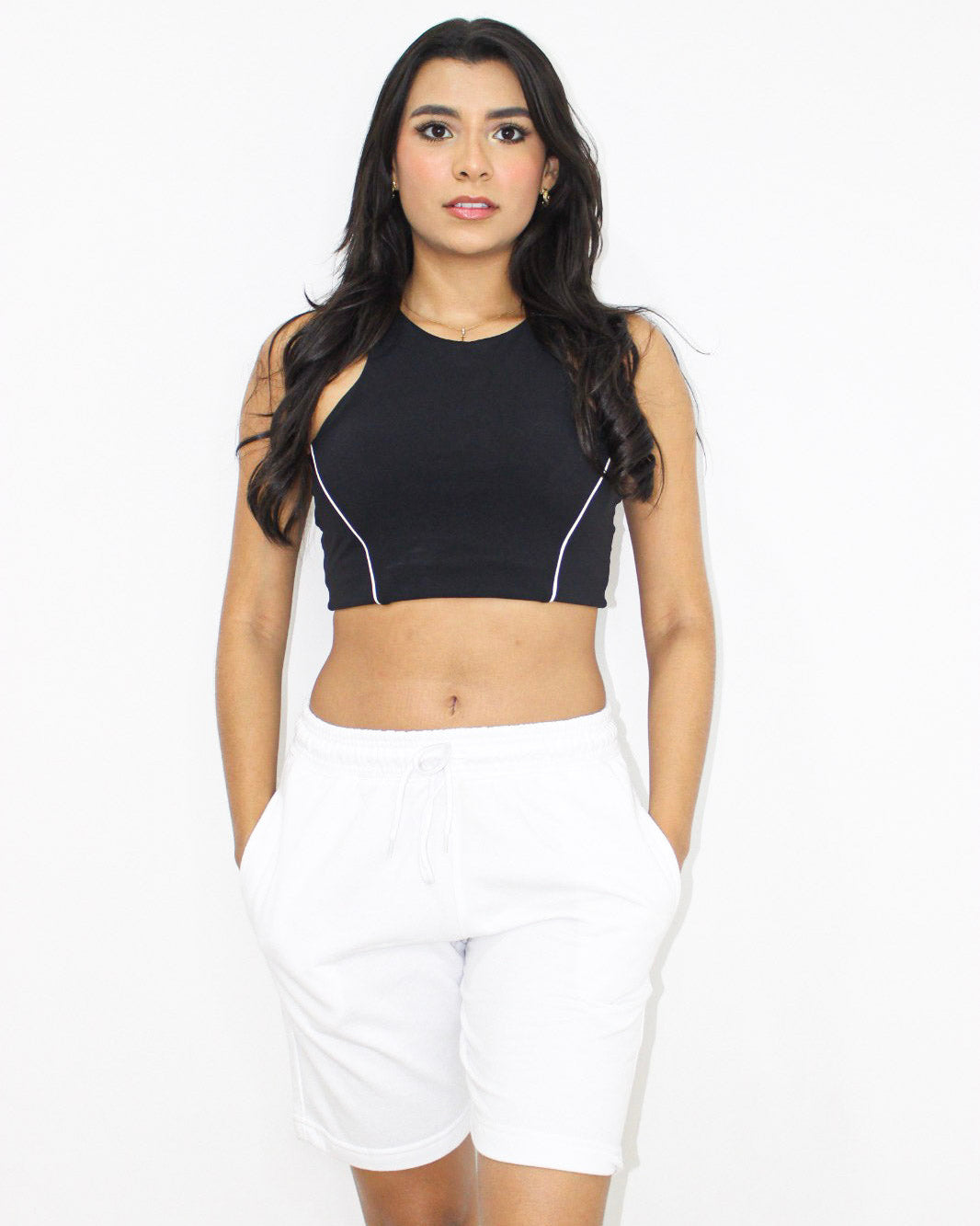 Pantaloneta mujer Blanco