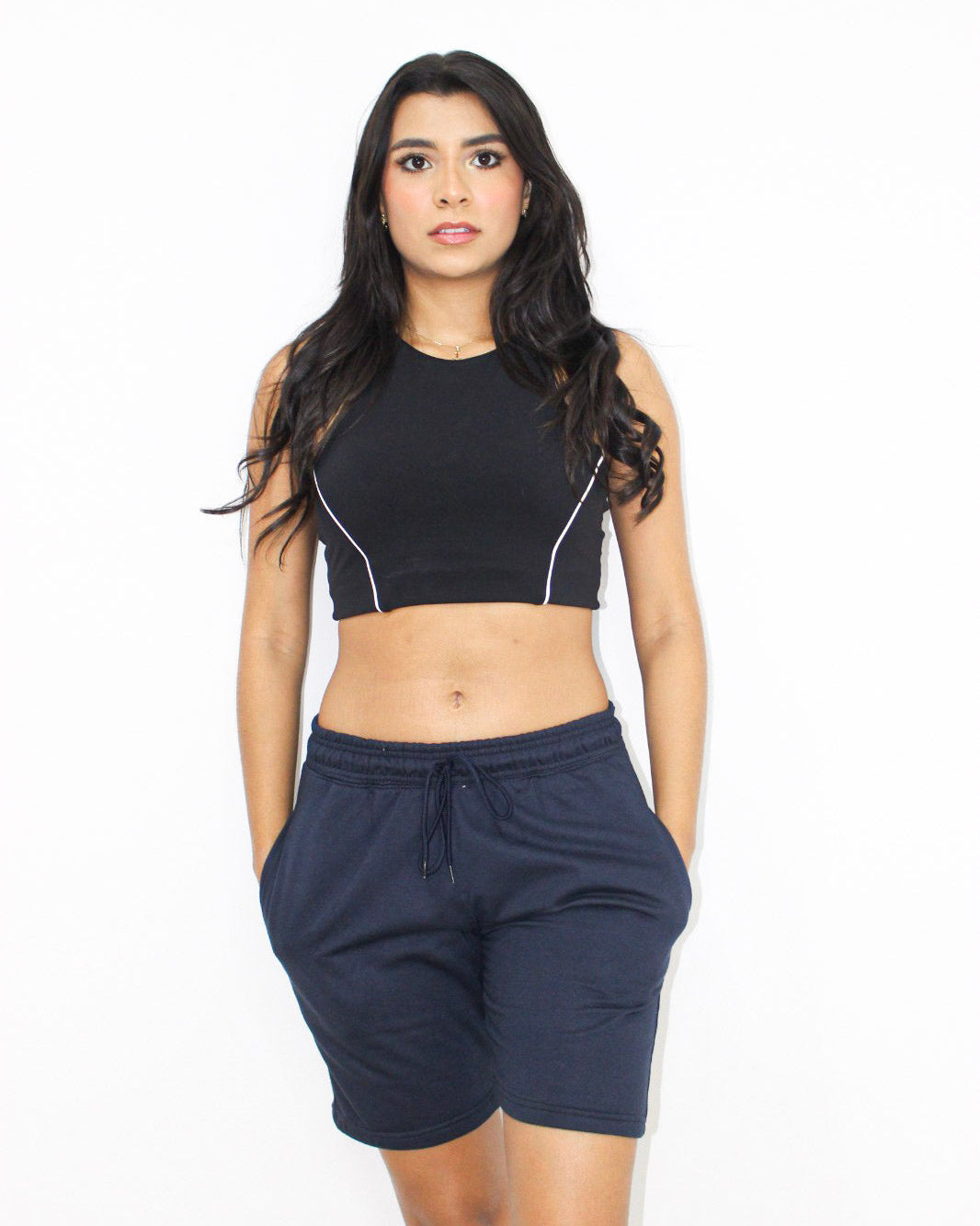 Pantaloneta mujer Azul oscuro