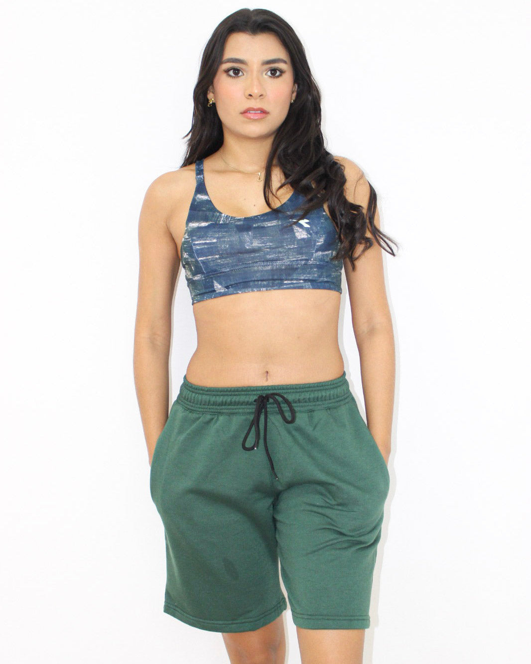 Pantaloneta mujer Verde botella